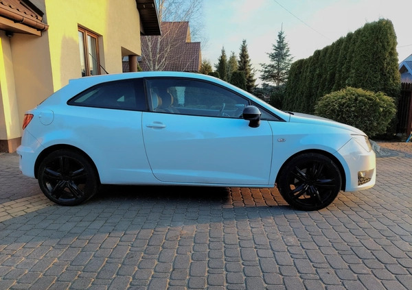 Seat Ibiza cena 34500 przebieg: 155000, rok produkcji 2013 z Białystok małe 172